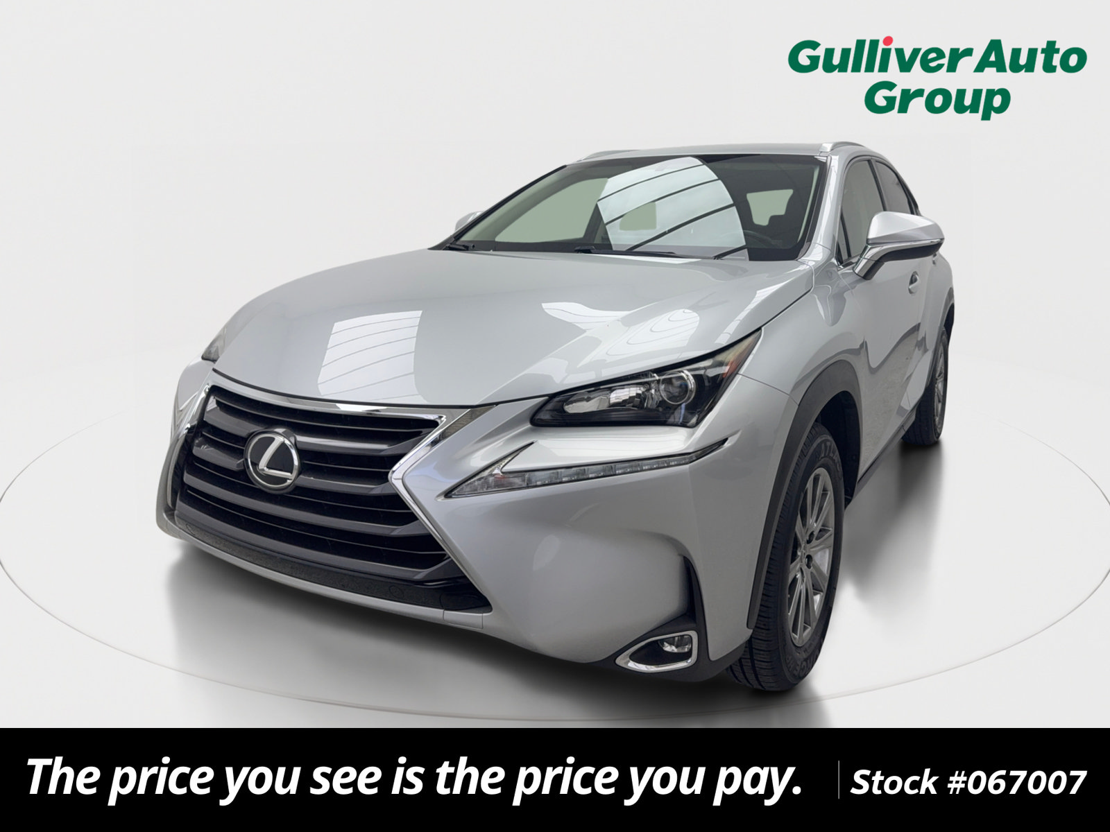 Used 2017 Lexus NX 200t FWD w/ Accessory Package 2