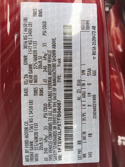 New 2026 Ford F150 XLT AWD/4WD image 37