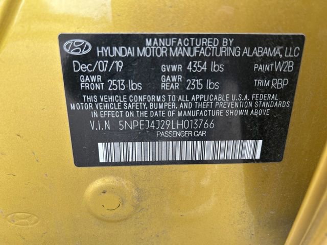 Used 2020 Hyundai Sonata SEL Plus w/ Tech Package image 9