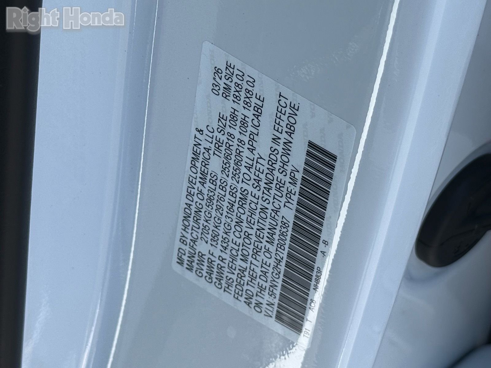 Used 2026 Honda Pilot EX-L image 35