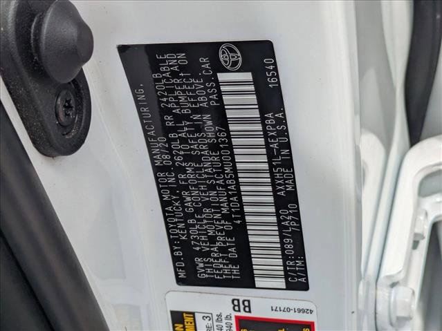 Used 2021 Toyota Avalon Limited w/ Advanced Safety Package image 23