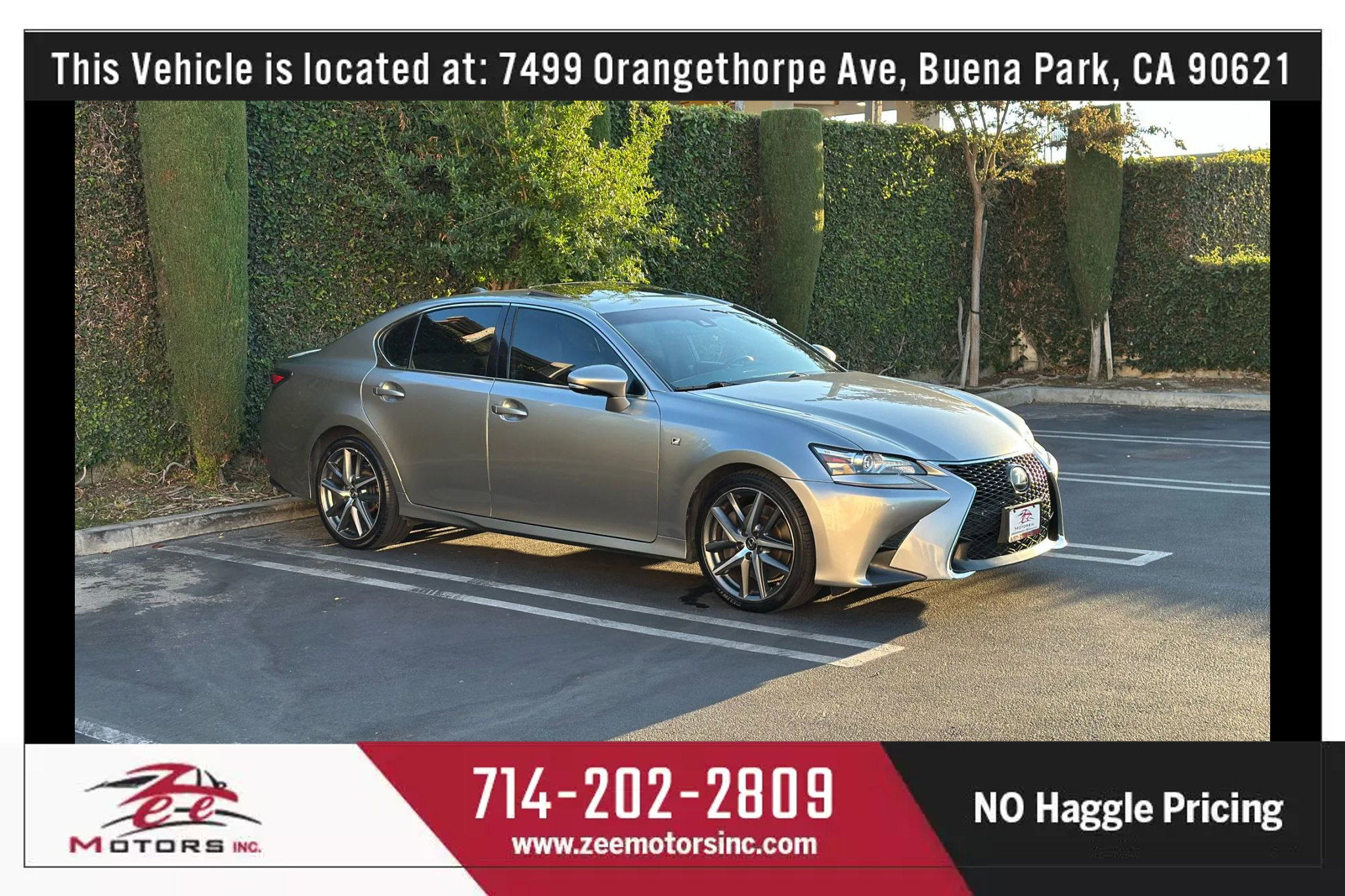 Used 2018 Lexus GS 350 F Sport image 3