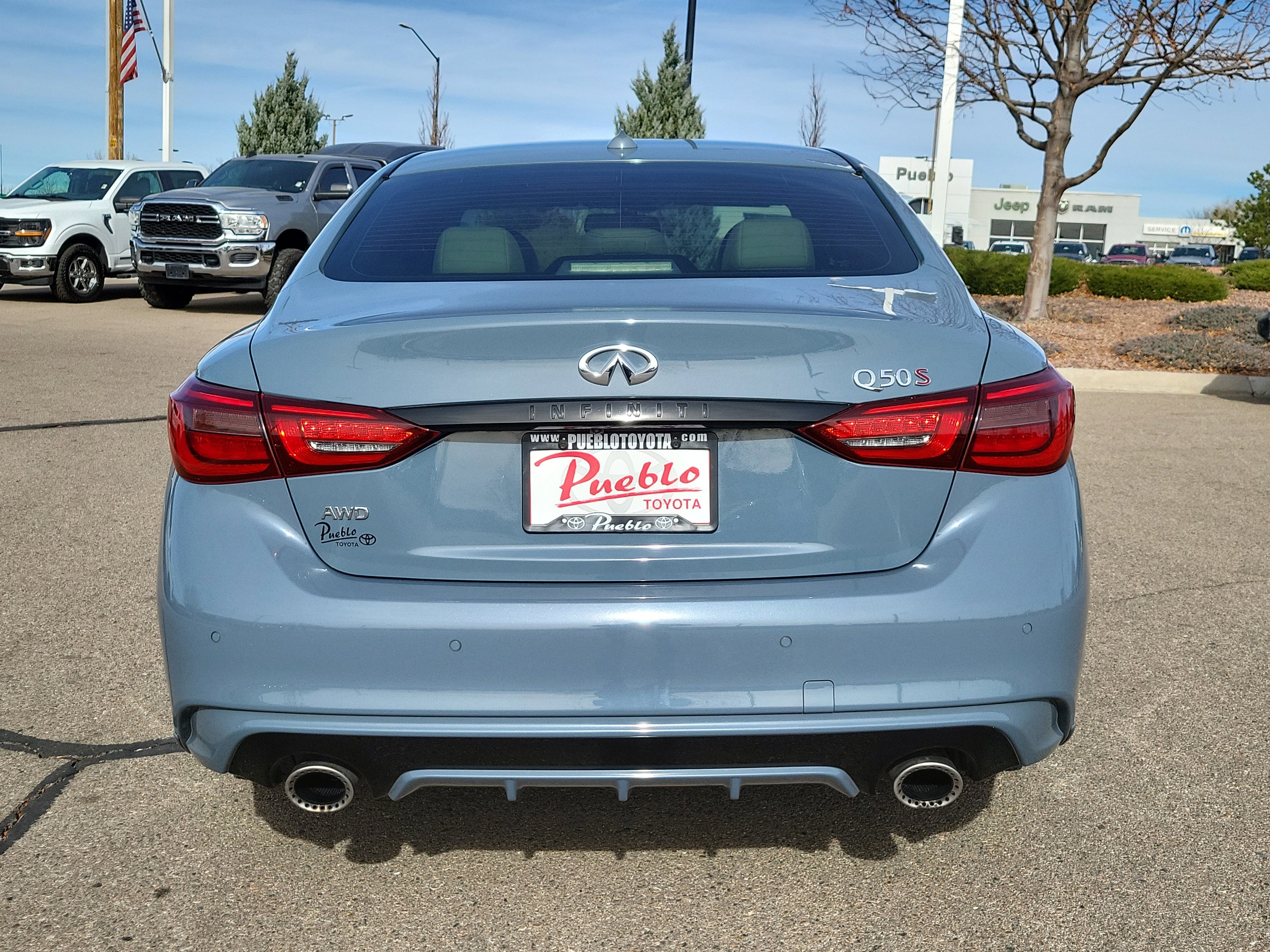 Used 2021 INFINITI Q50 Red Sport 400 w/ Proactive Package image 13