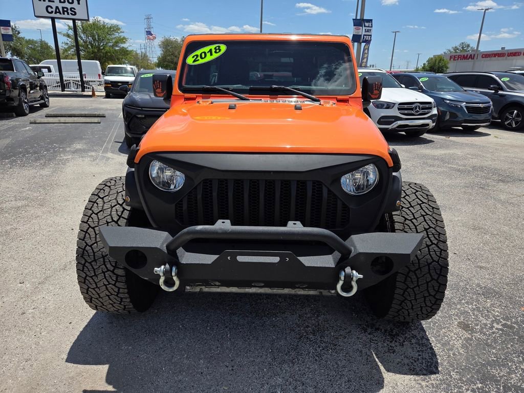 Used 2018 Jeep Wrangler Unlimited Sport S AWD/4WD image 17