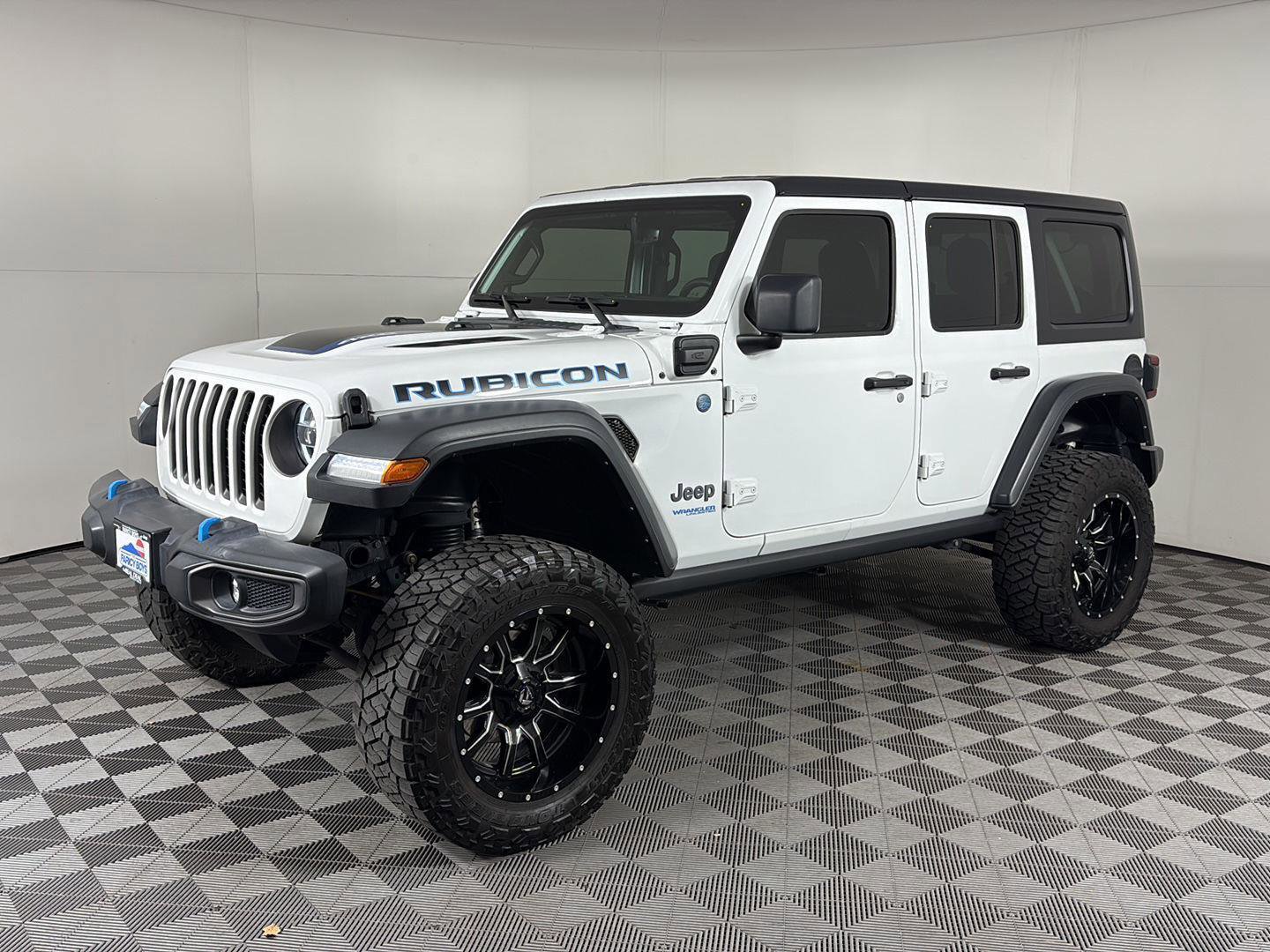 Used 2021 Jeep Wrangler Unlimited Rubicon 4xe w/ Cold Weather Group image 1