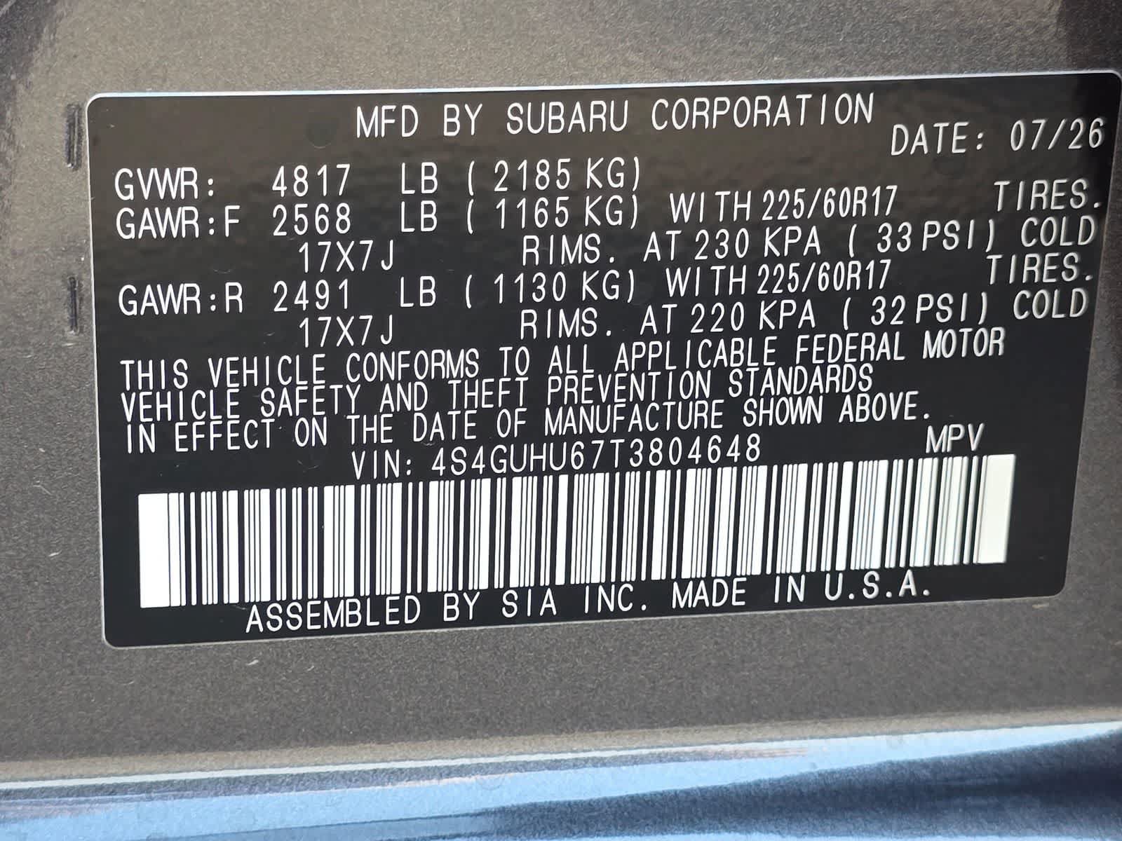 New 2026 Subaru Crosstrek 2.5i Wilderness AWD/4WD image 30