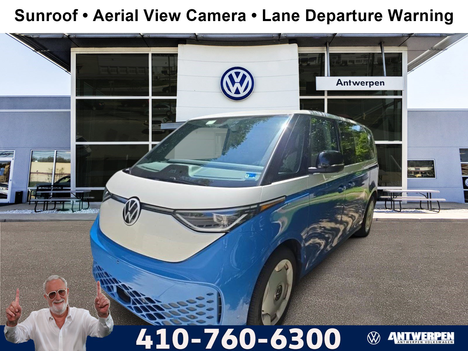 Used 2025 Volkswagen ID. Buzz 1st Edition AWD/4WD image 1