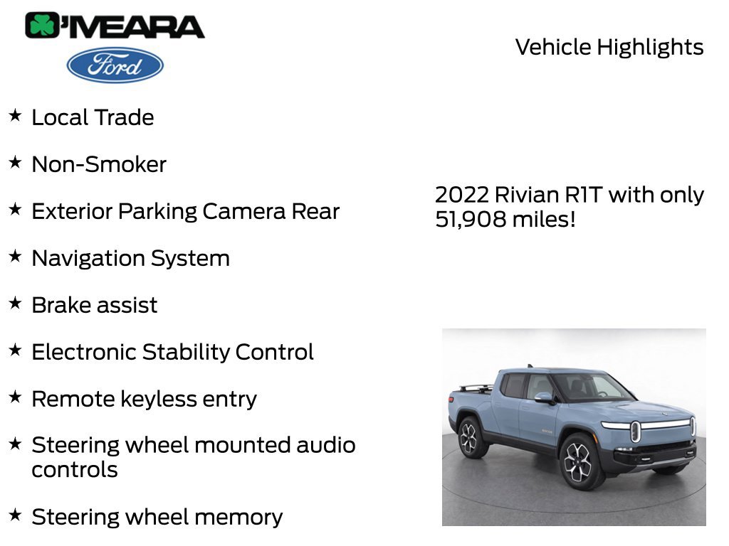 Used 2022 Rivian R1T Adventure AWD/4WD image 7