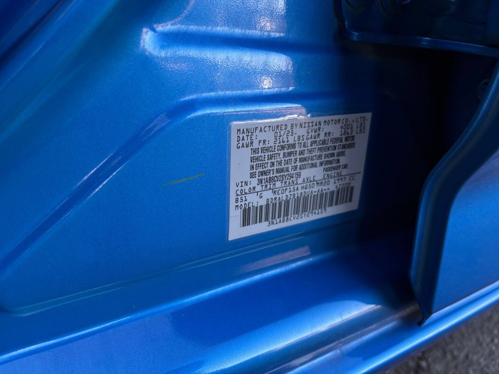 Used 2025 Nissan Sentra SV FWD image 27