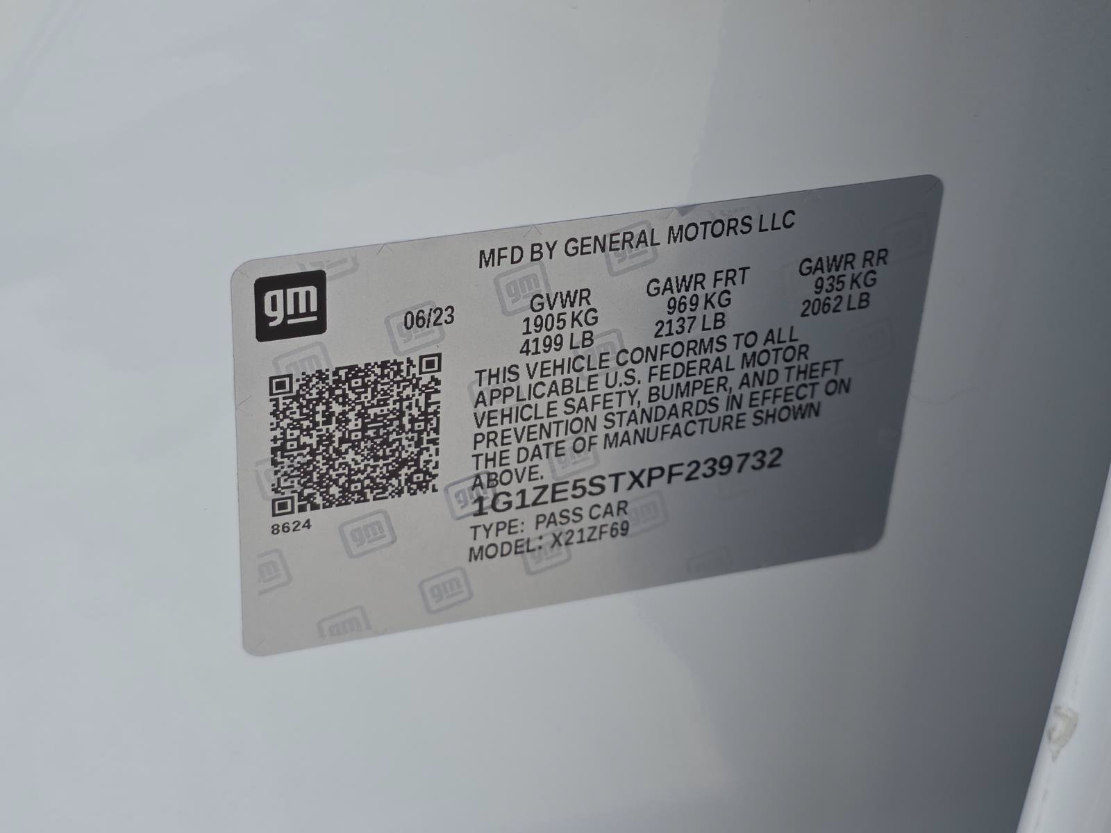 Used 2023 Chevrolet Malibu LT w/ LPO, Floor Liner Package FWD image 21