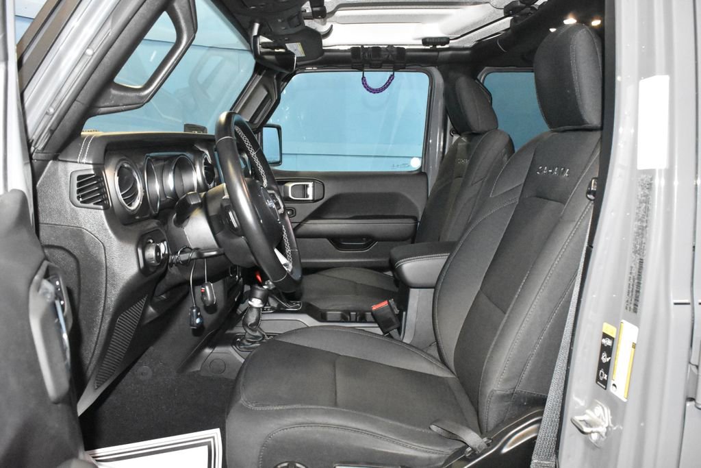 Used 2021 Jeep Wrangler Unlimited Sahara w/ Uconnect 4C Nav & Sound Group AWD/4WD image 6