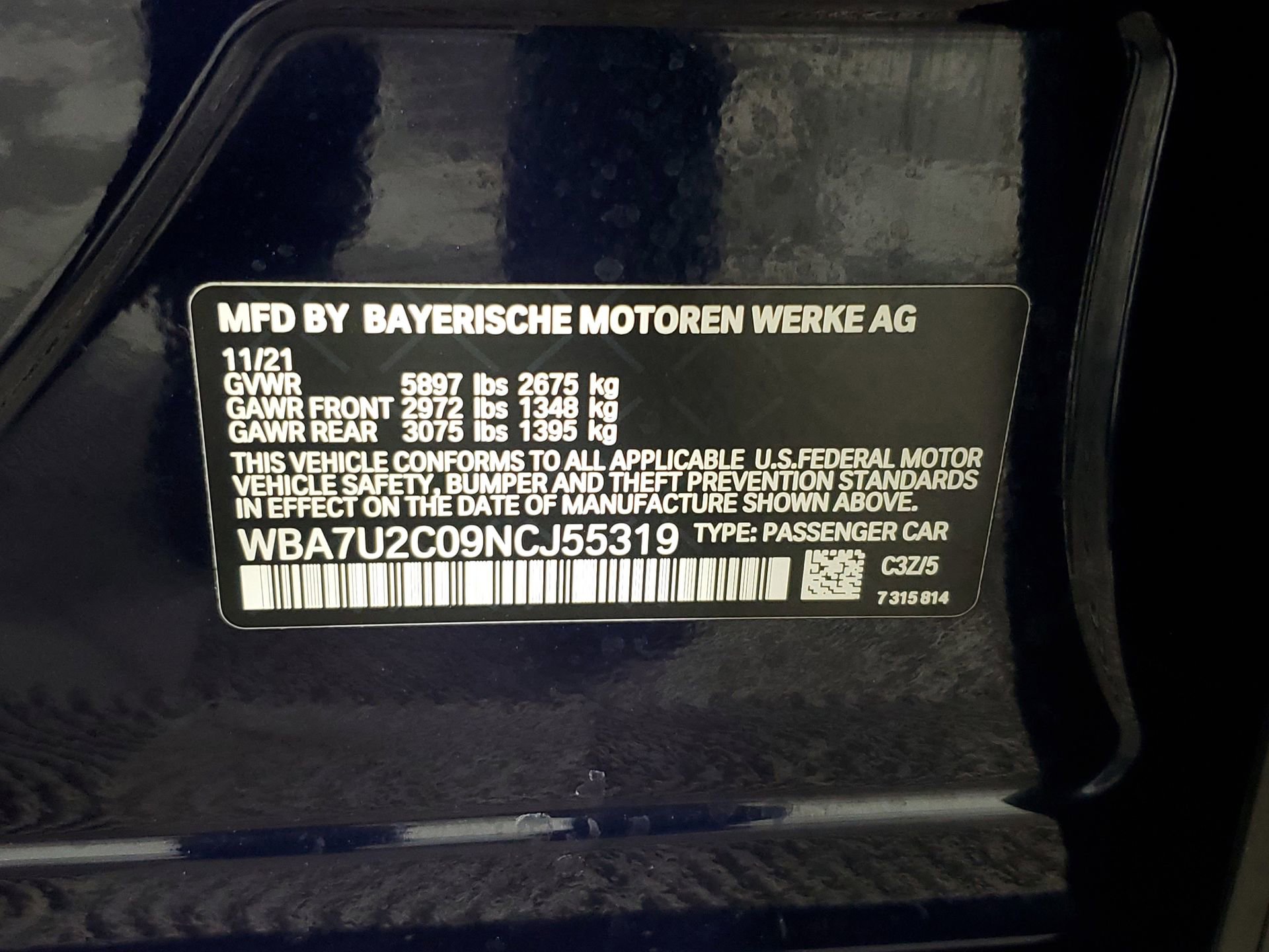 Used 2022 BMW 750i xDrive w/ Executive Package image 52