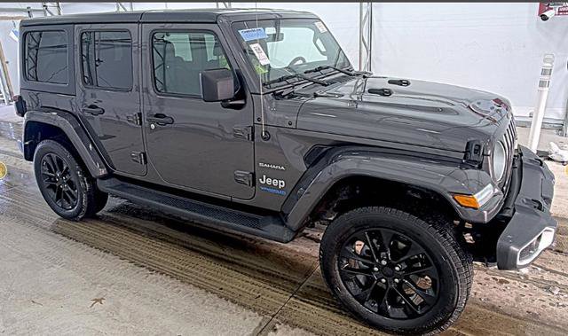 Used 2021 Jeep Wrangler Unlimited Sahara w/ Cold Weather Group image 3