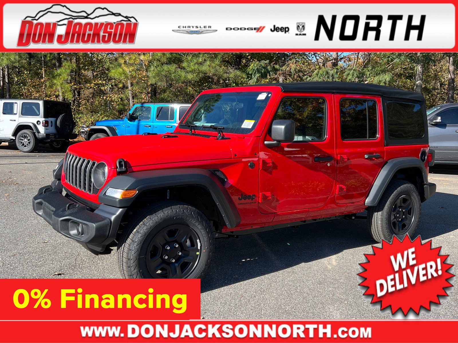 New 2026 Jeep Wrangler Sport AWD/4WD video 1