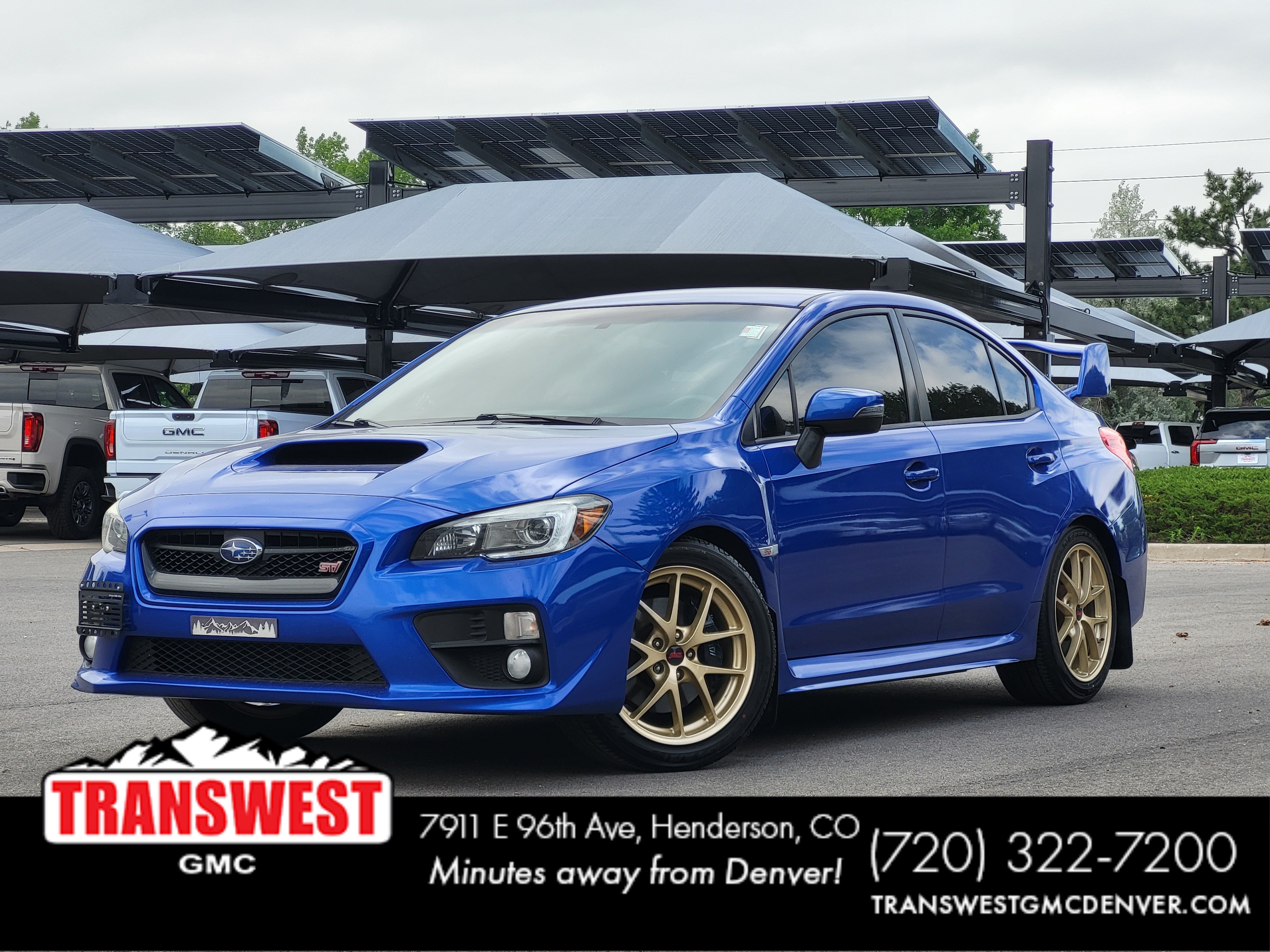 Used 2015 Subaru WRX STI Launch Edition