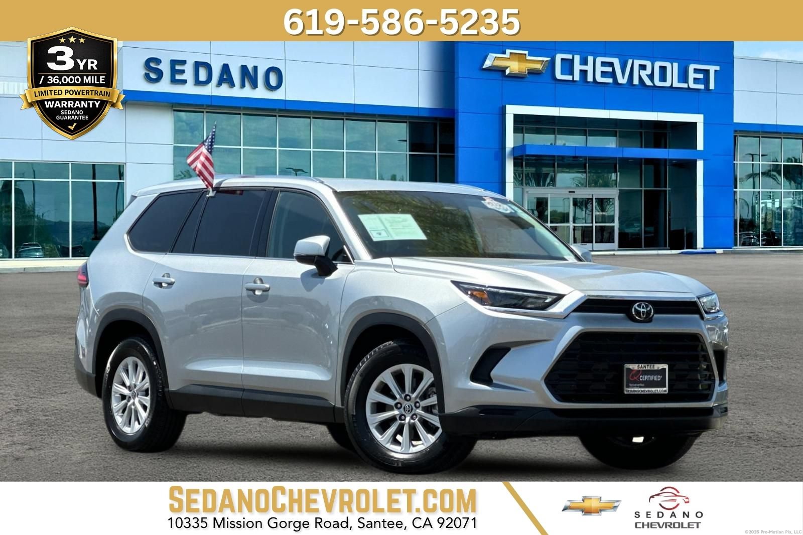 Used 2024 Toyota Grand Highlander FWD