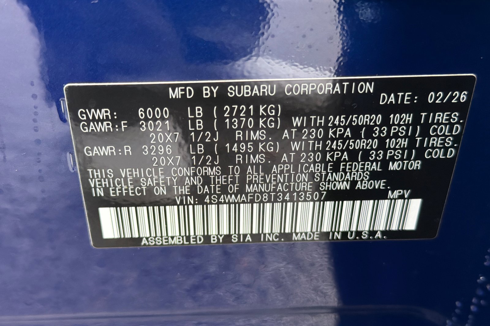 New 2026 Subaru Ascent Limited image 28