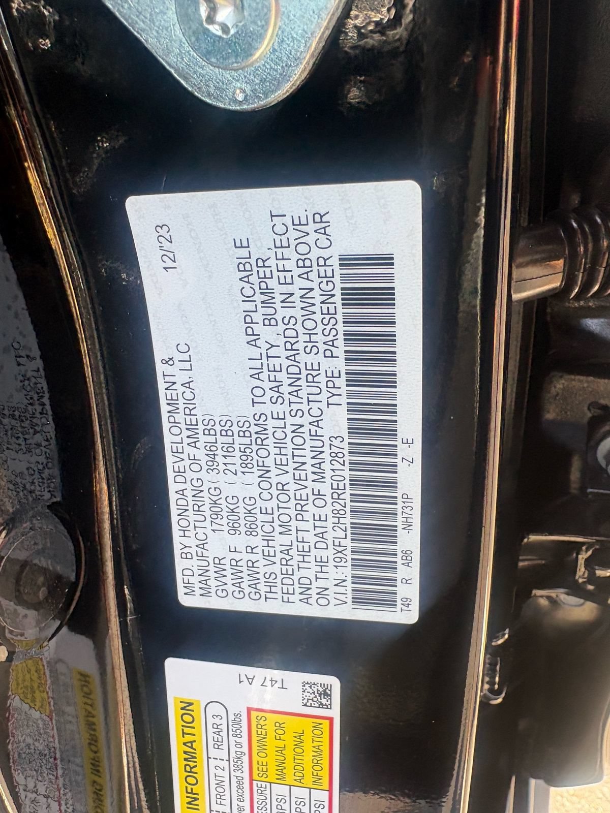 Used 2024 Honda Civic Sport image 29