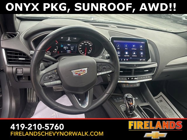 Certified 2022 Cadillac CT5 V w/ LPO, ONYX Package image 4