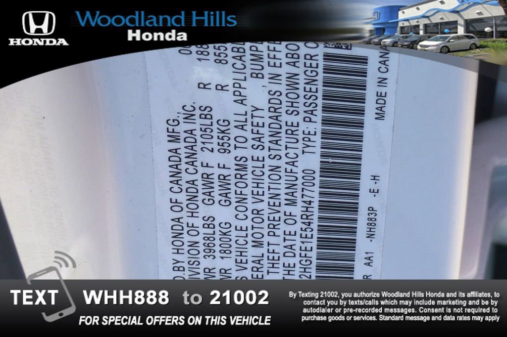 Certified 2024 Honda Civic Si image 27