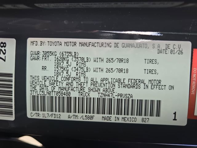 New 2026 Toyota Tacoma TRD Off-Road image 33