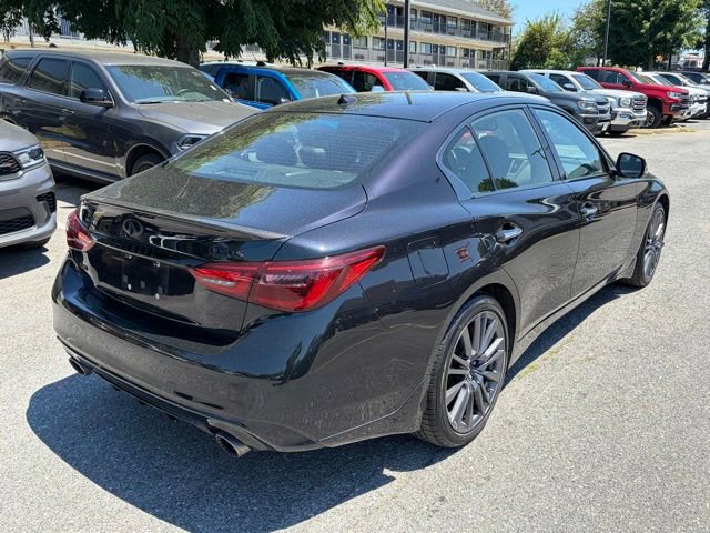 Used 2023 INFINITI Q50 Red Sport 400 w/ Black Opal Edition AWD/4WD image 23