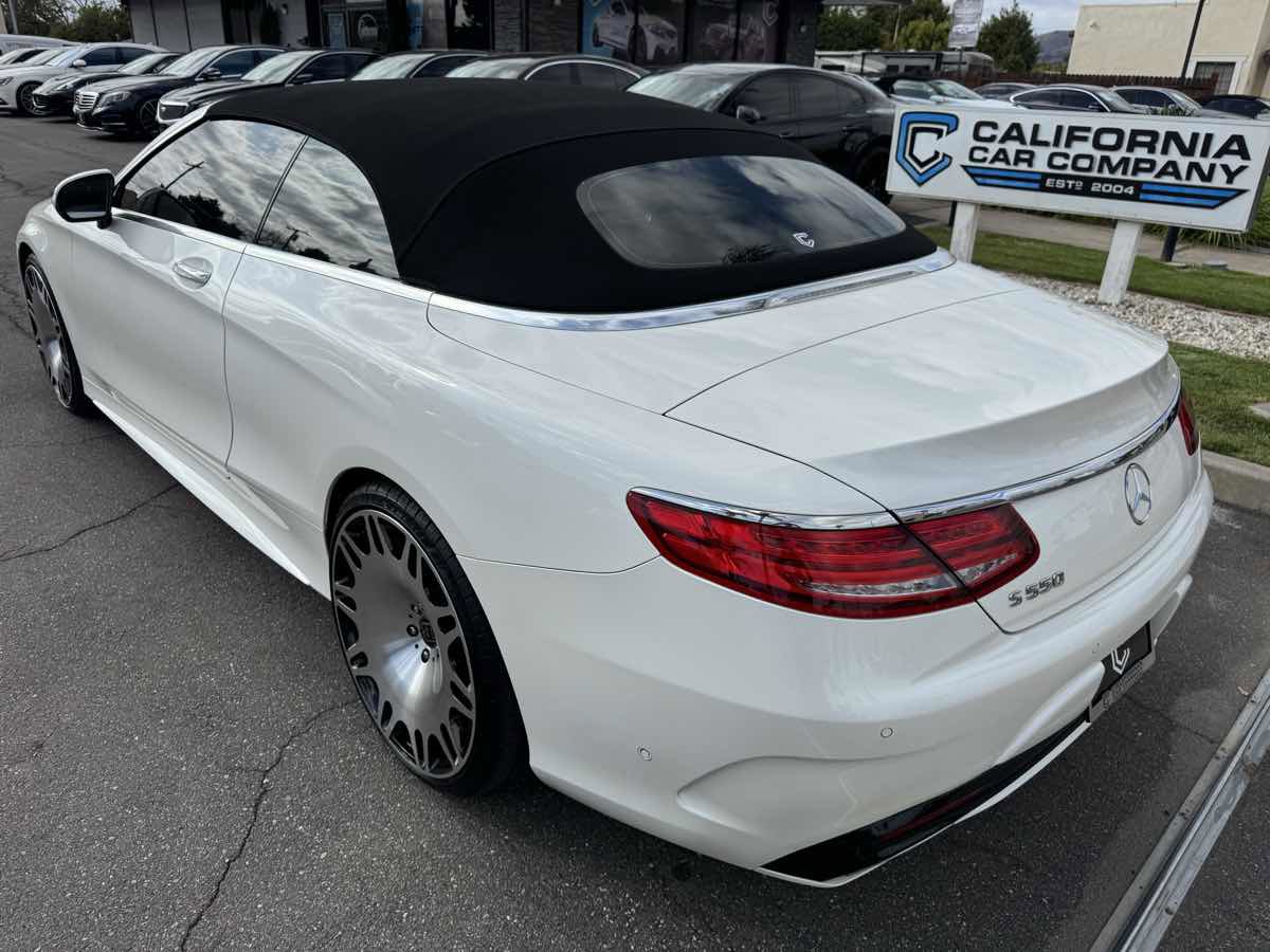Used 2017 Mercedes-Benz S 550 Cabriolet w/ Sport Package image 6