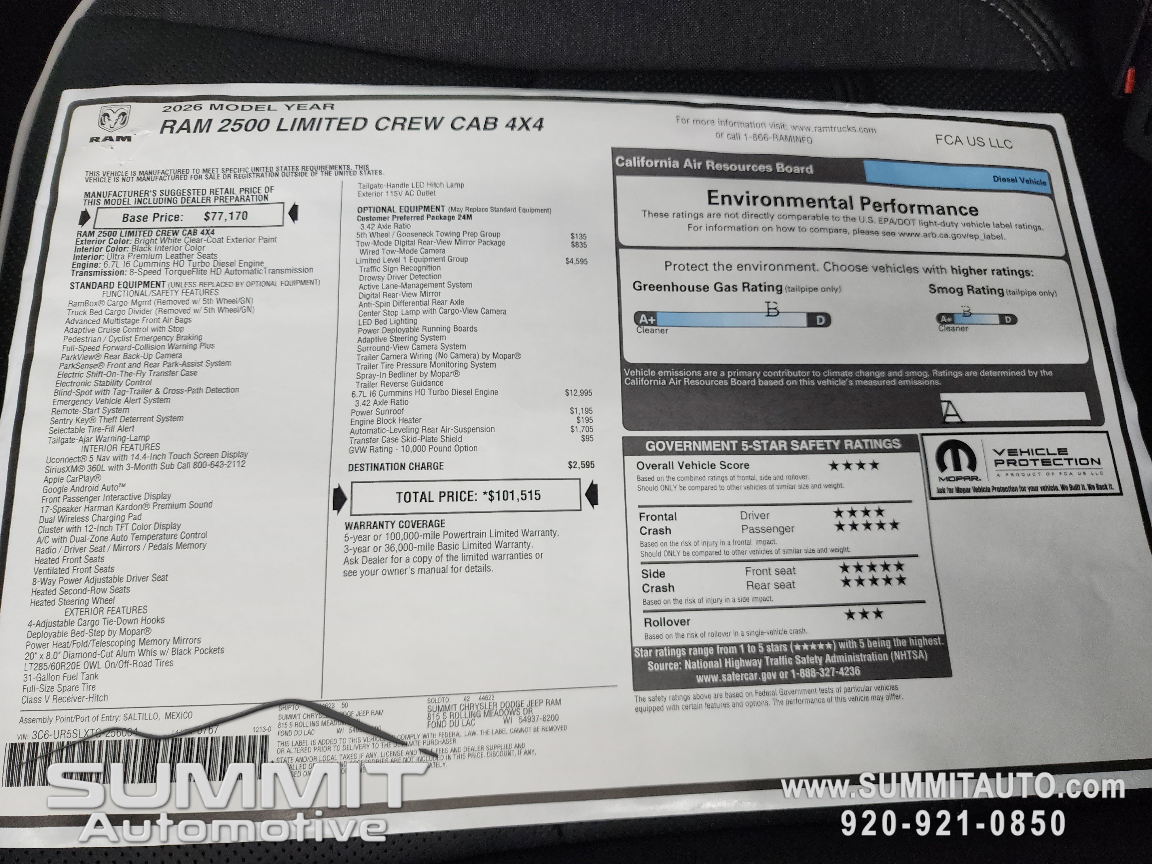 New 2026 RAM 2500 Limited image 43