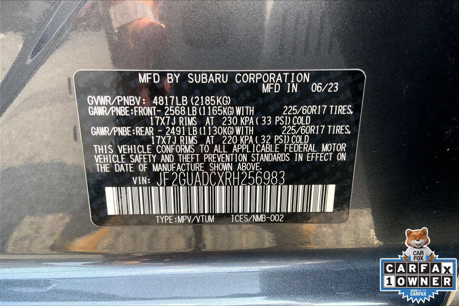 Certified 2024 Subaru Crosstrek 2.0i Premium AWD/4WD image 33