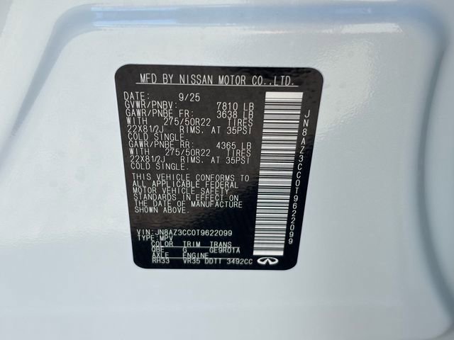 New 2026 INFINITI QX80 Autograph w/ Premium Cargo Package image 22