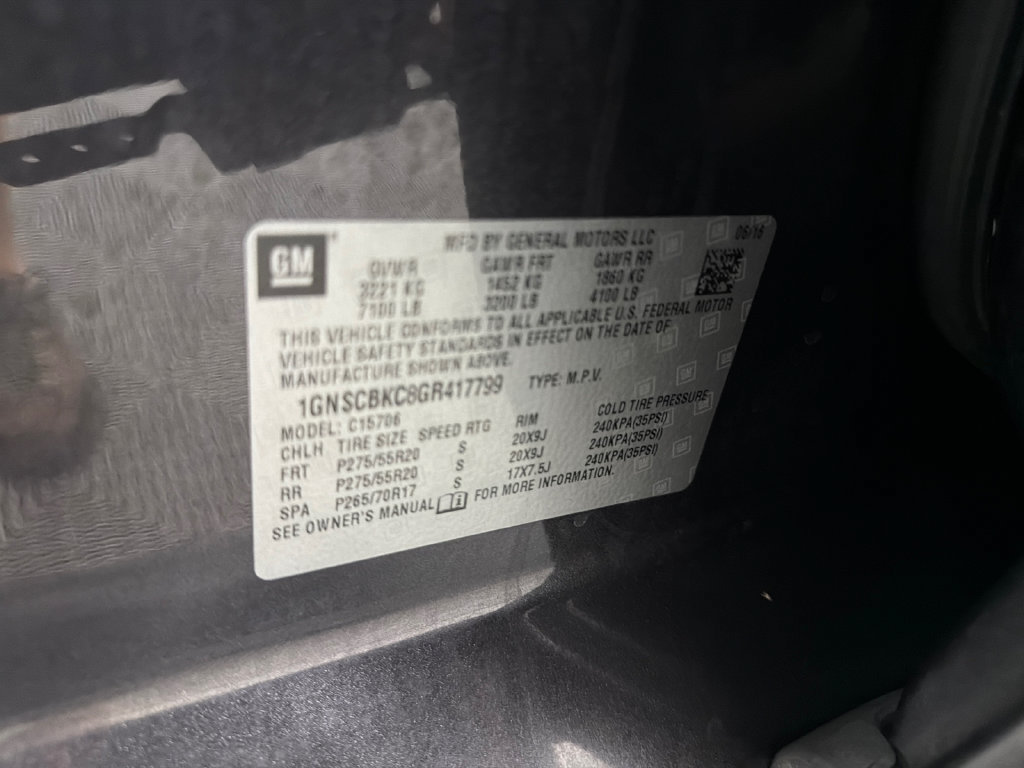 Used 2016 Chevrolet Tahoe LT RWD image 28