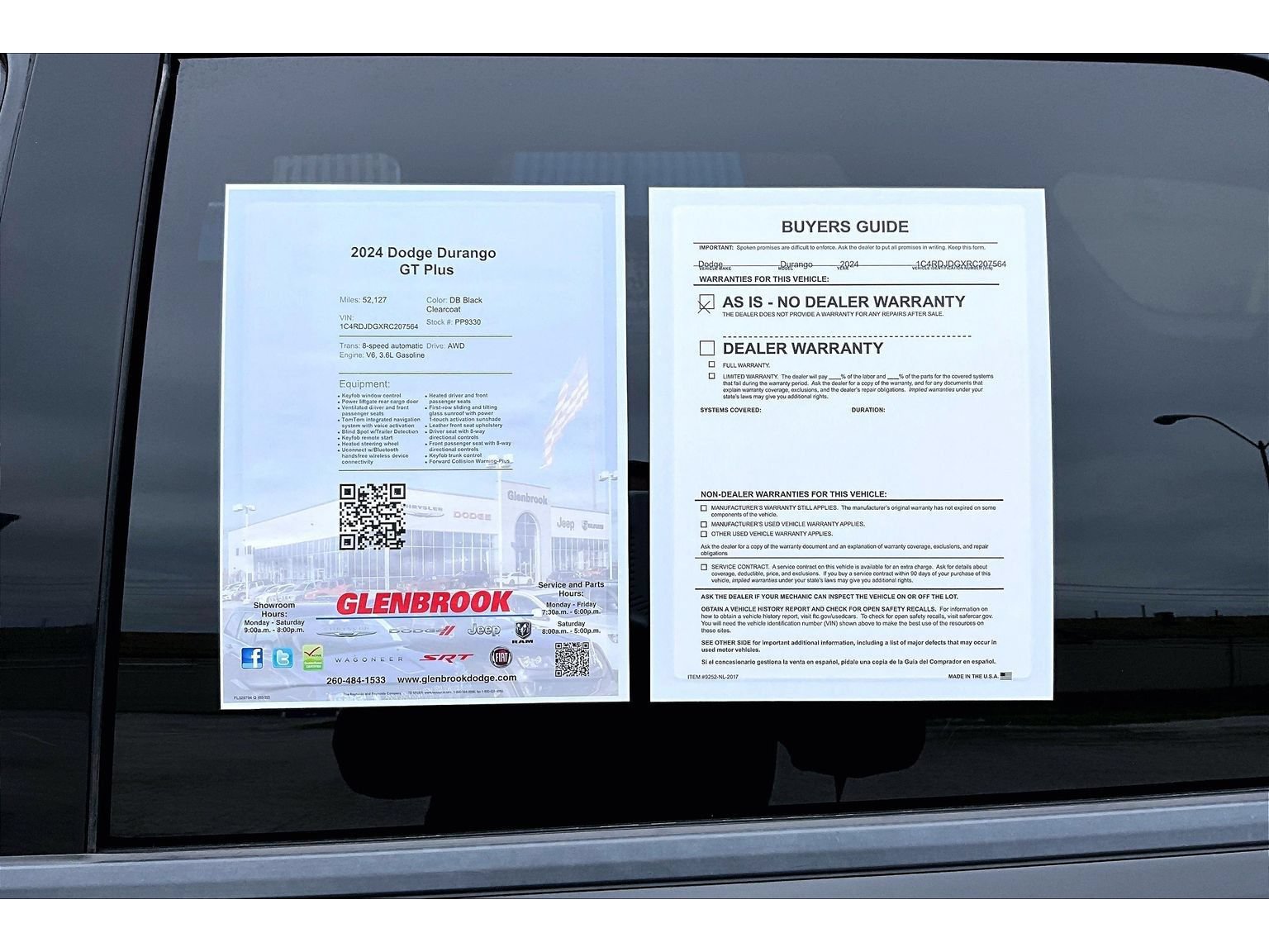 Certified 2024 Dodge Durango GT AWD/4WD image 57