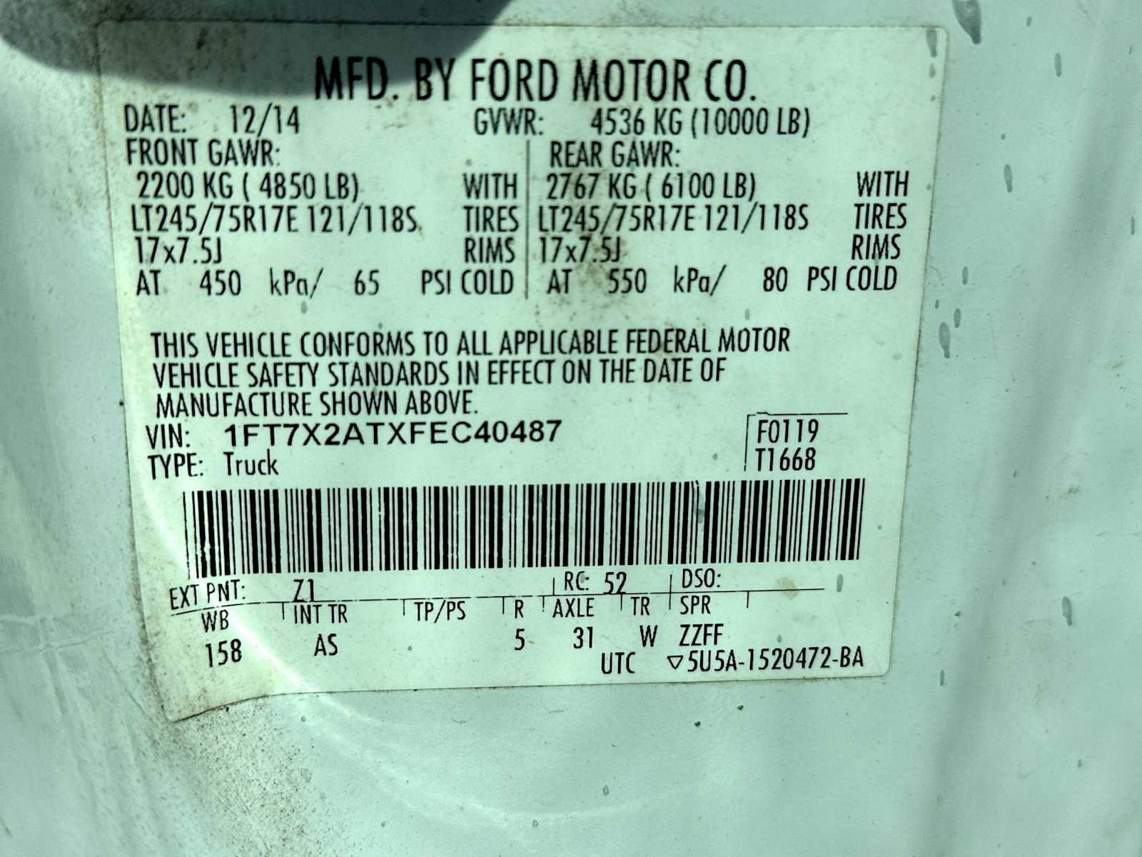 Used 2015 Ford F250 XL w/ Power Equipment Group RWD image 22