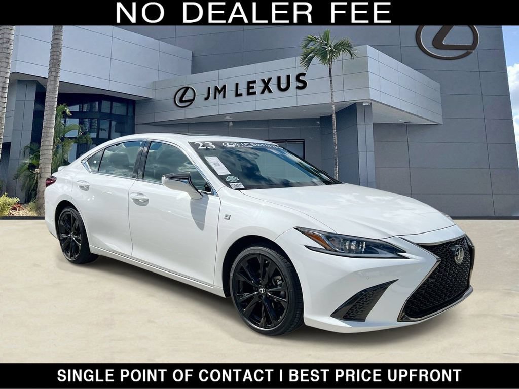Certified 2023 Lexus ES 350 F Sport w/ Accessory Package (Z2) FWD image 1