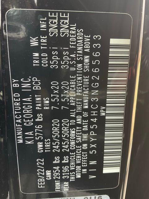 Certified 2022 Kia Telluride SX image 14