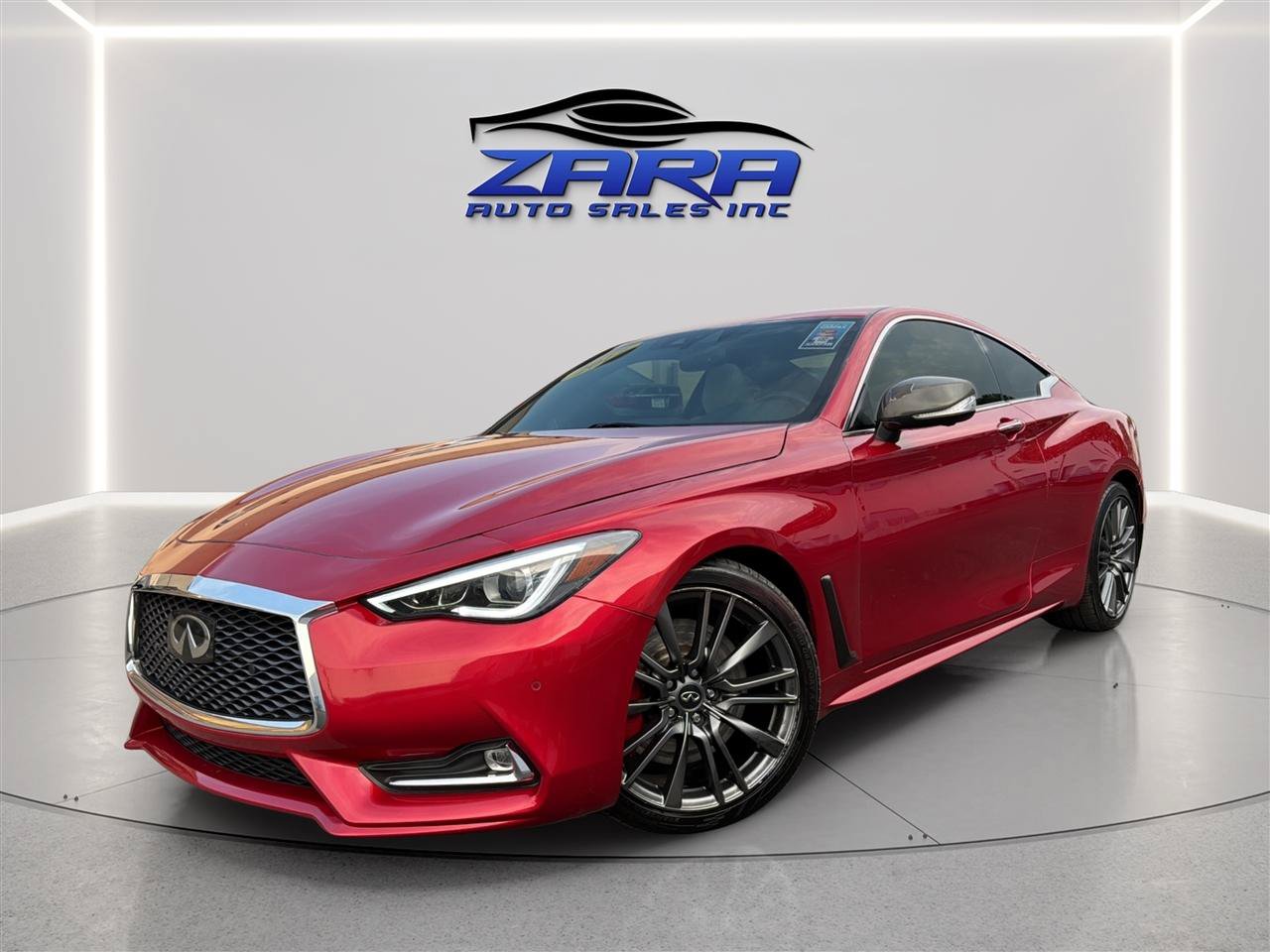 Used 2017 INFINITI Q60 Red Sport 400