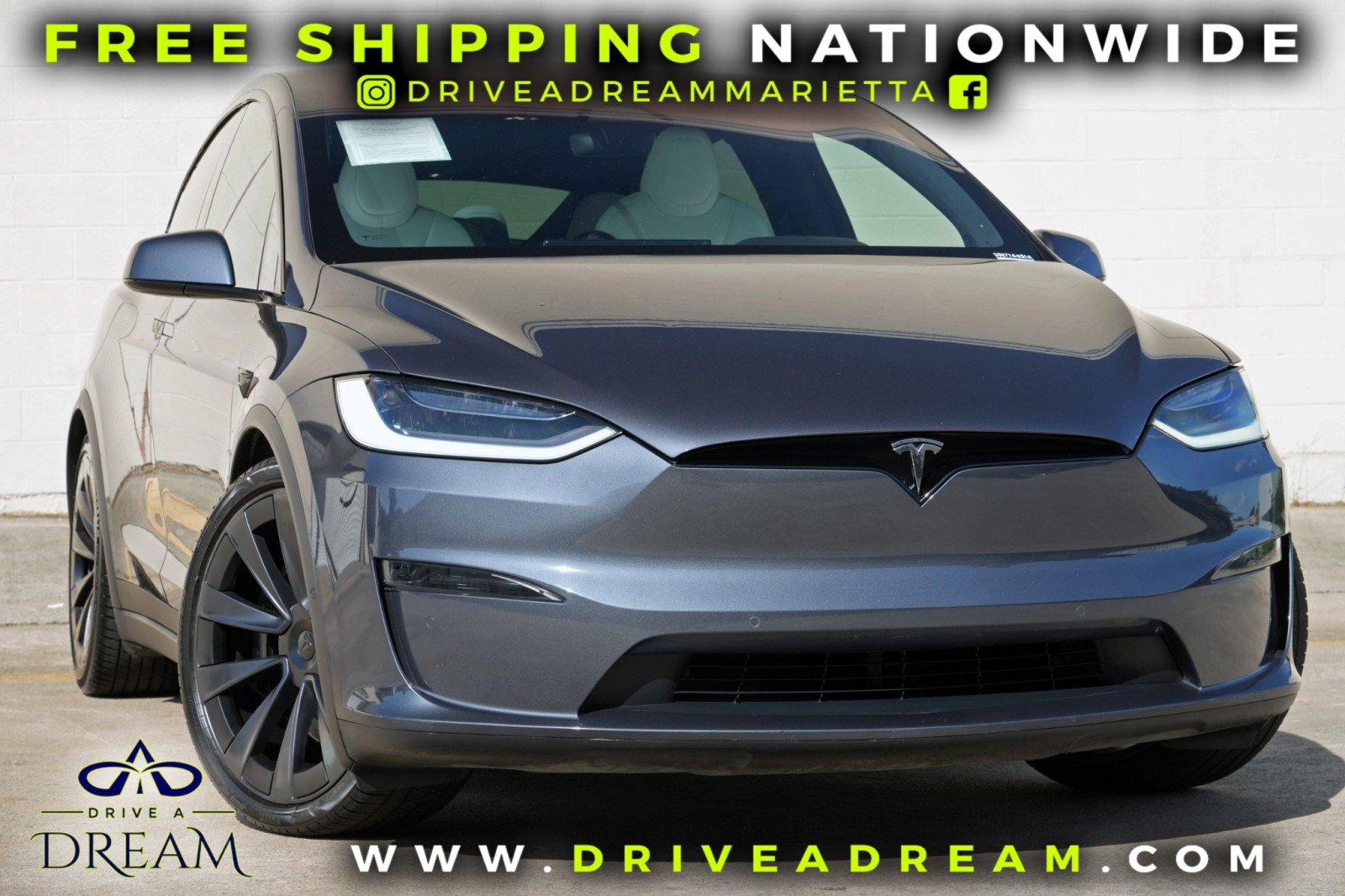 Used 2022 Tesla Model X AWD/4WD image 2
