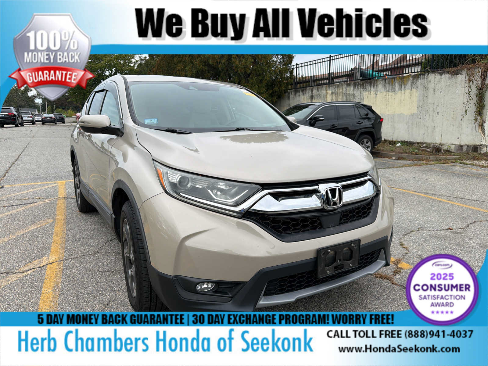 Used 2019 Honda CR-V EX