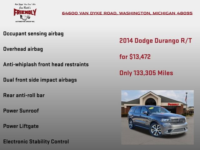 Used 2014 Dodge Durango R/T w/ Trailer Tow Group IV image 25