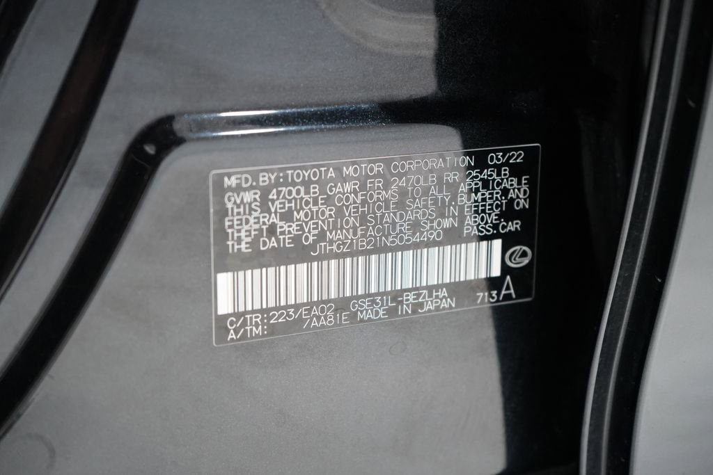 Used 2022 Lexus IS 350 F Sport w/ Accessory Package image 35