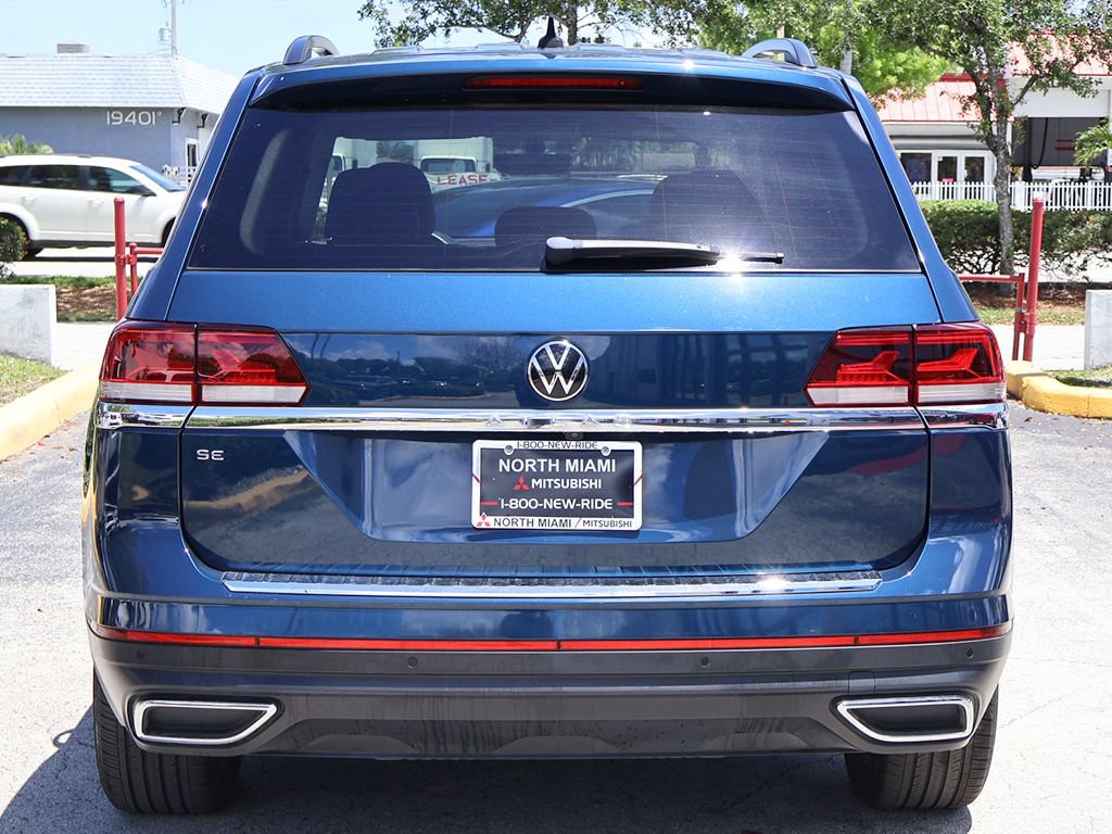 Used 2022 Volkswagen Atlas SE w/ Panoramic Sunroof Package FWD image 12