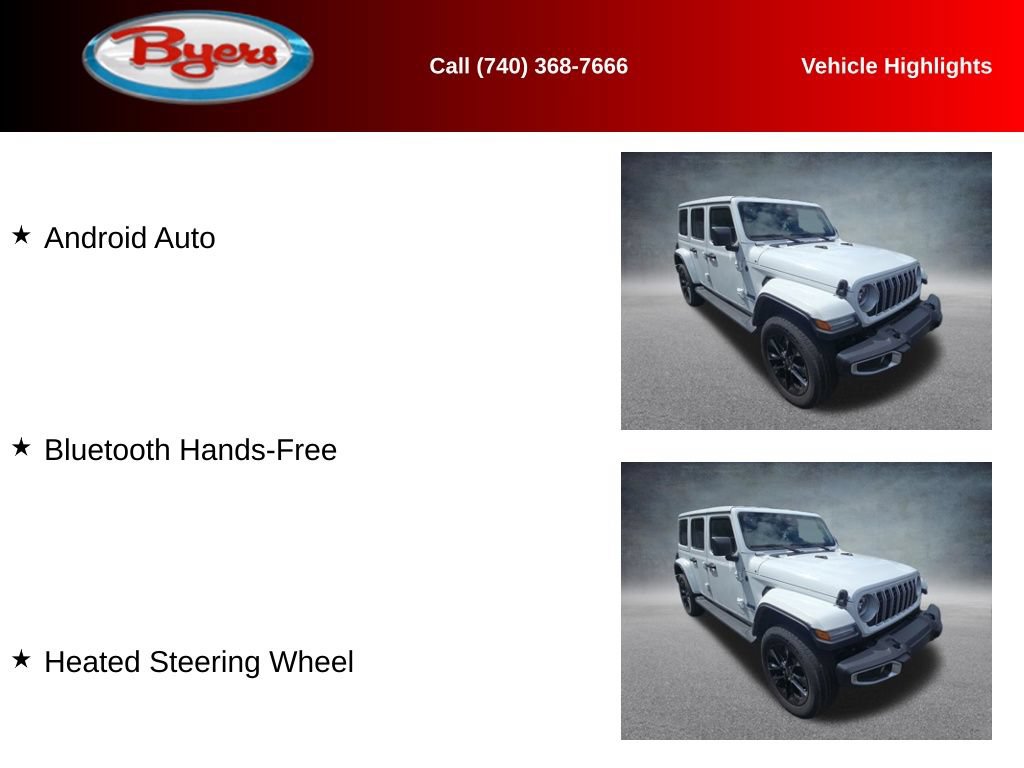 Used 2025 Jeep Wrangler Unlimited Sahara AWD/4WD image 11