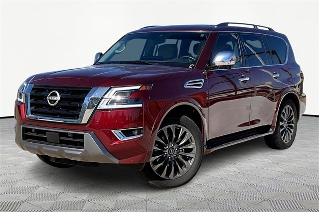 Used 2023 Nissan Armada Platinum w/ Captain's Chairs Package