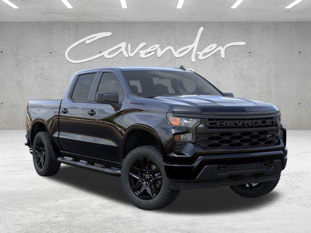 New 2026 Chevrolet Silverado 1500 Custom w/ Turbomax Blackout Package RWD image 7