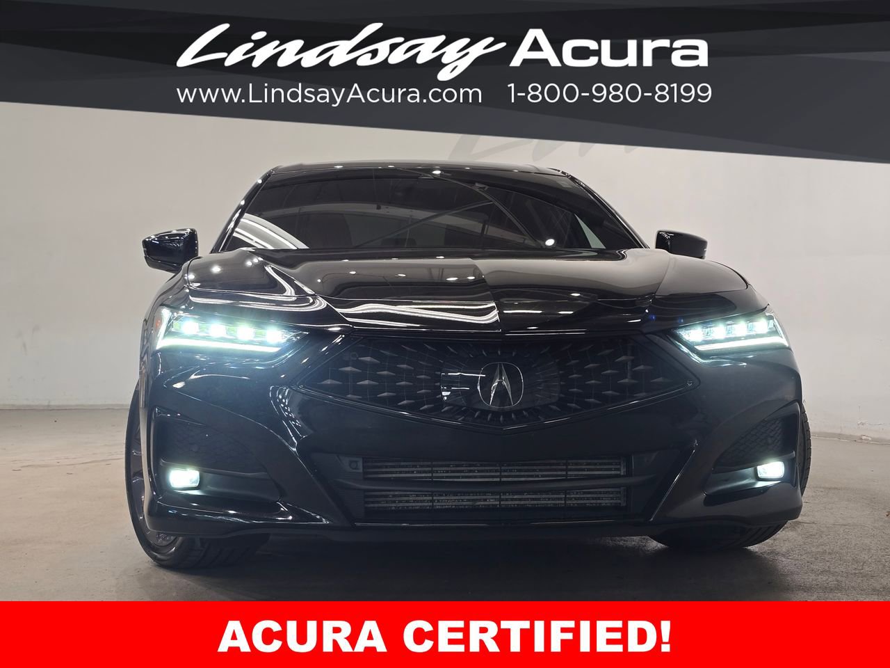 Certified 2023 Acura TLX SH-AWD w/ A-SPEC Pkg image 2