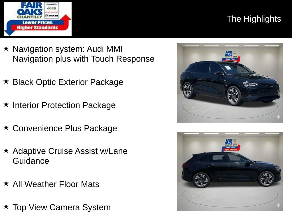 Used 2022 Audi e-tron Premium w/ Convenience Plus Package AWD/4WD video 2