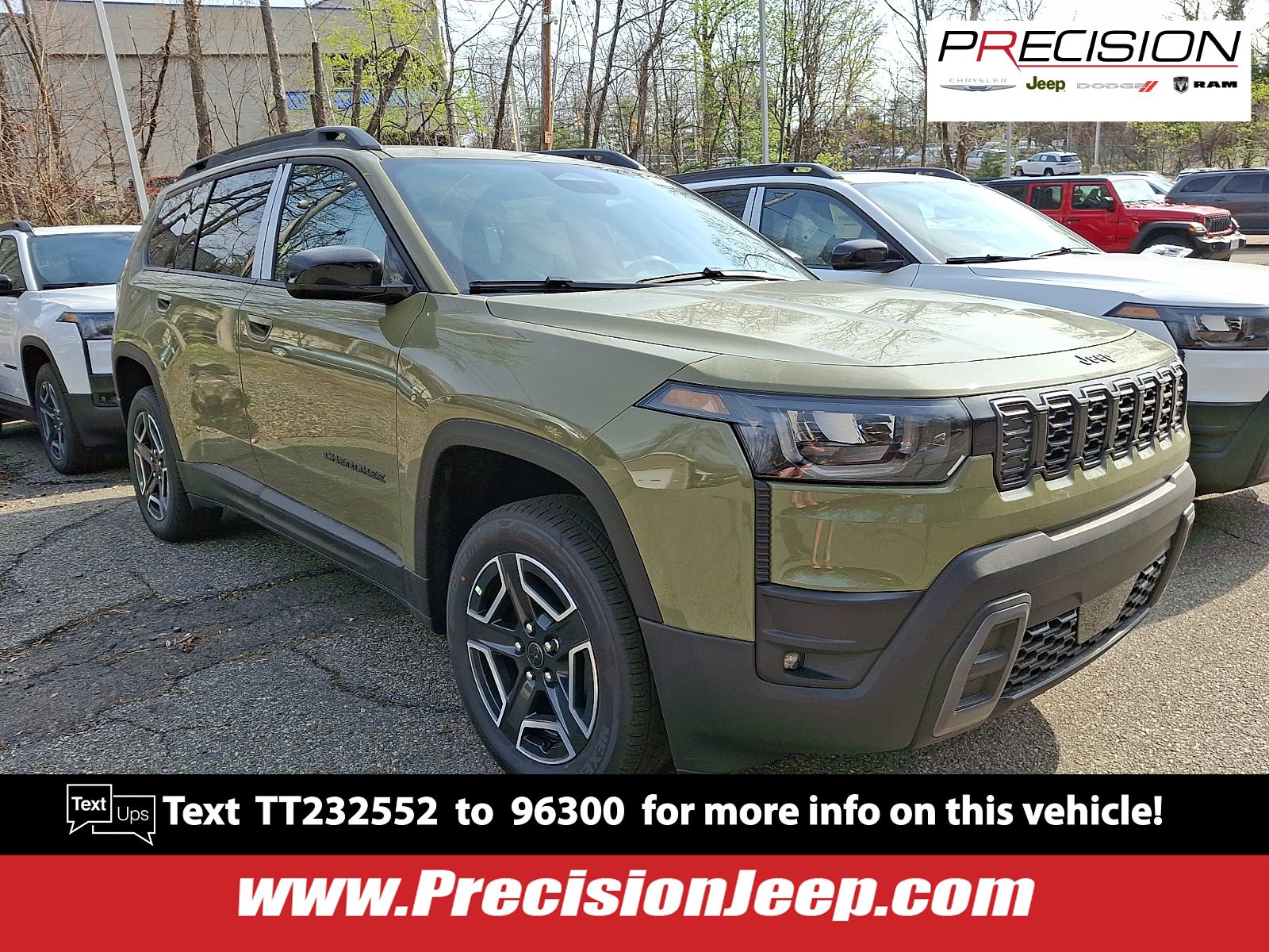 New 2026 Jeep Cherokee Laredo AWD/4WD image 1