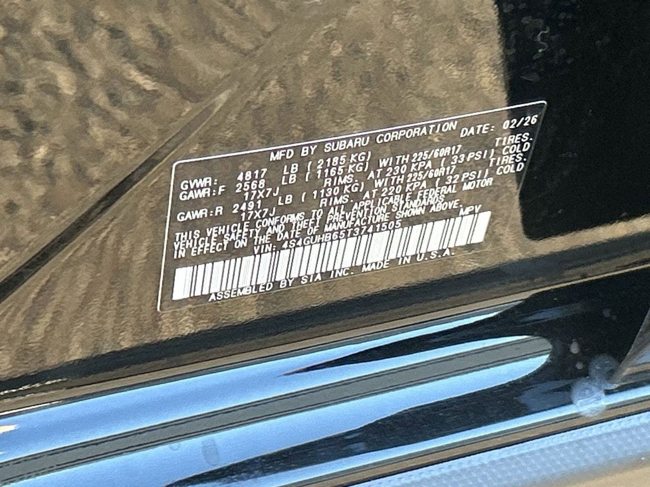 New 2026 Subaru Crosstrek 2.5i AWD/4WD image 27