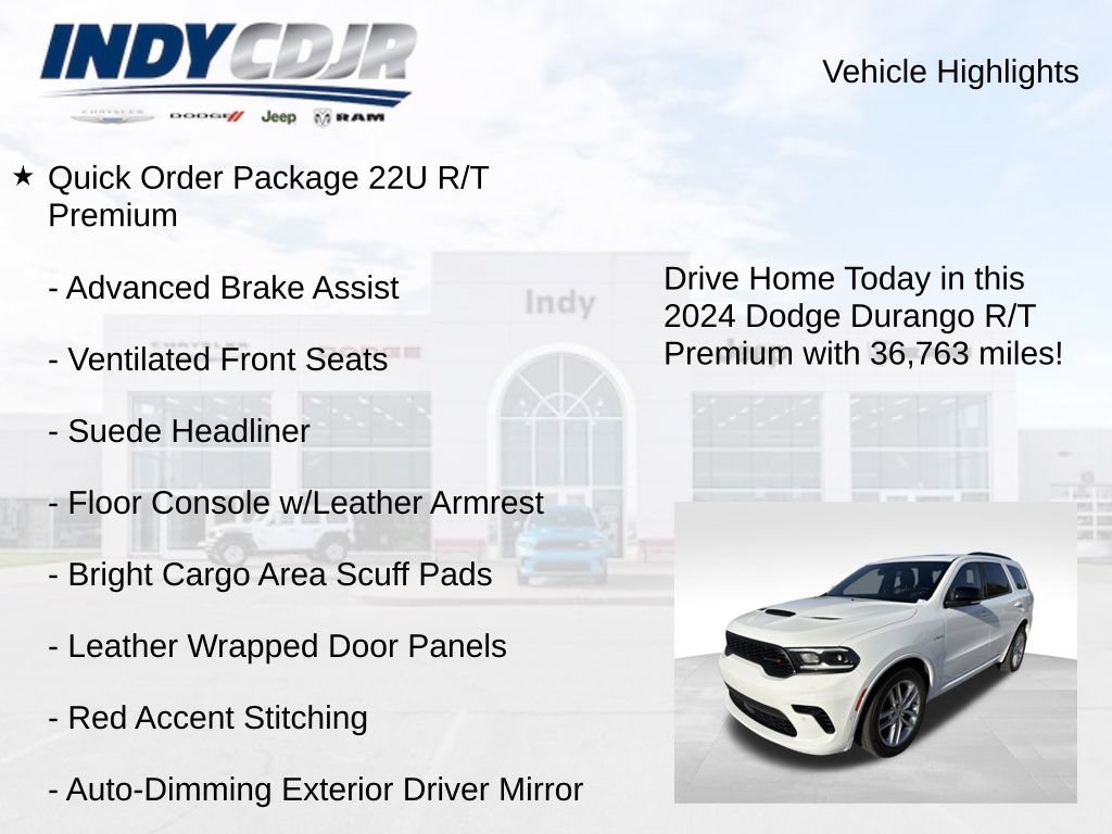 Used 2024 Dodge Durango R/T AWD/4WD image 6