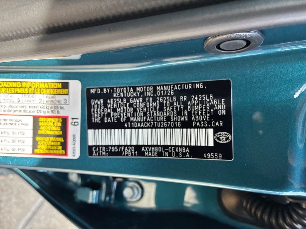 New 2026 Toyota Camry LE image 34